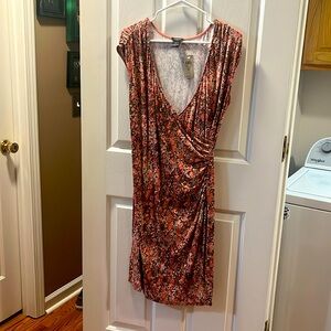 NWT Ann Taylor Faux Wrap Dress Medium
